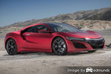 Insurance rates Acura NSX in Colorado Springs