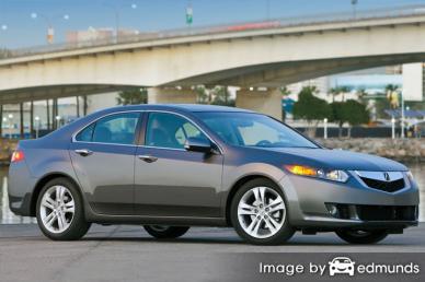 Insurance rates Acura TSX in Colorado Springs