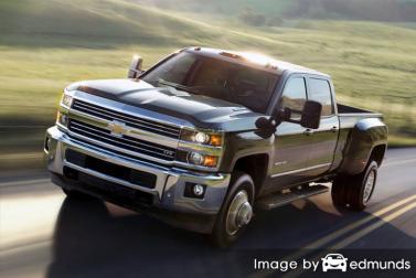 Insurance rates Chevy Silverado 3500HD in Colorado Springs