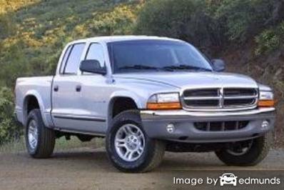 Insurance rates Dodge Dakota in Colorado Springs