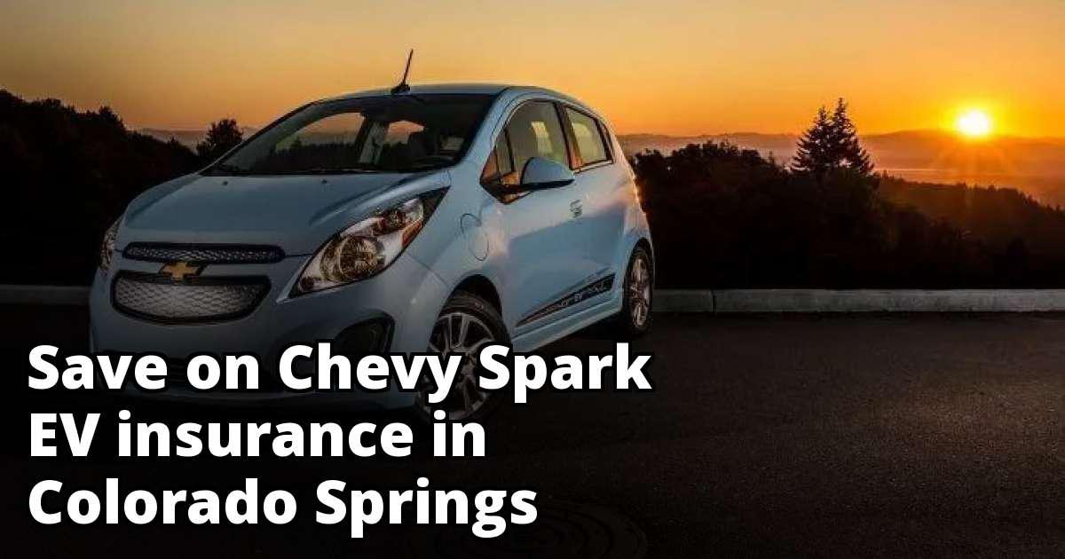 Colorado Springs Colorado Chevy Spark EV Insurance Quotes Colorado Springs Colorado Chevy Spark EV Insurance Quotes