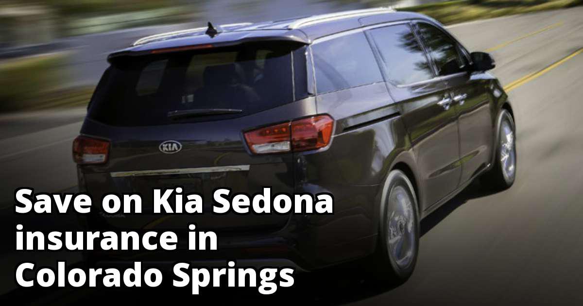 Colorado Springs Colorado Kia Sedona Insurance Rate Quotes