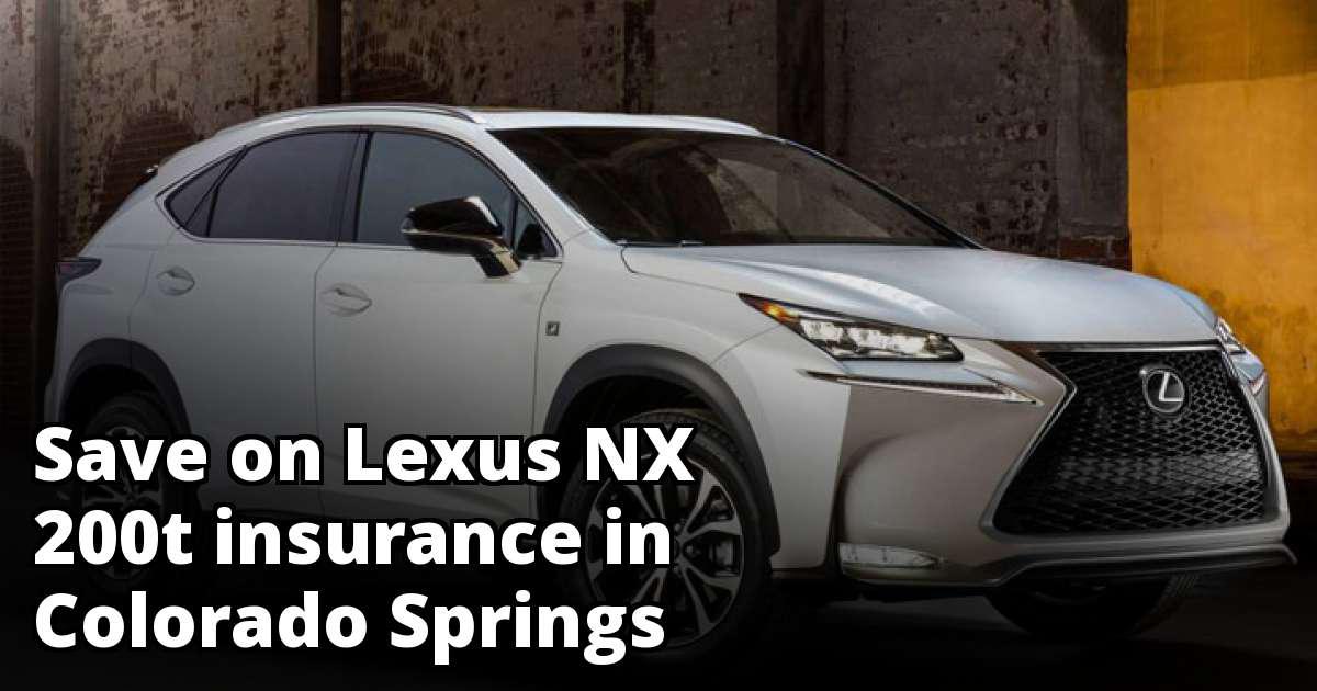 Cheapest Insurance Rate Quotes for a Lexus NX 200t in
