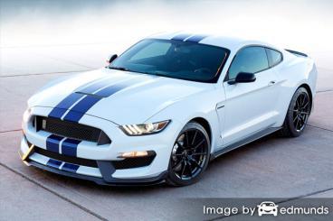 Insurance rates Ford Shelby GT350 in Colorado Springs