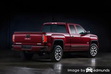 Insurance rates GMC Sierra in Colorado Springs