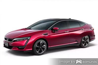 Insurance rates Honda Clarity in Colorado Springs