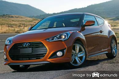 Insurance rates Hyundai Veloster in Colorado Springs