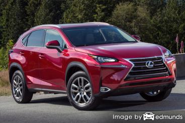 Insurance rates Lexus NX 300h in Colorado Springs