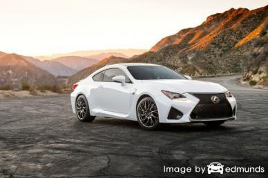 Insurance rates Lexus RC F in Colorado Springs