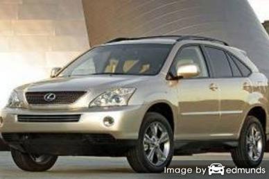 Insurance rates Lexus RX 400h in Colorado Springs