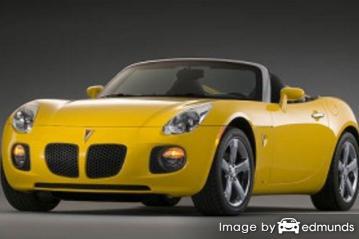 Insurance rates Pontiac Solstice in Colorado Springs