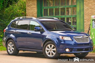 Insurance rates Subaru Tribeca in Colorado Springs