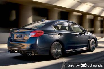 Insurance quote for Subaru WRX in Colorado Springs