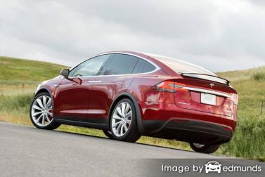 Insurance quote for Tesla Model X in Colorado Springs