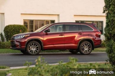 Insurance quote for Toyota Highlander in Colorado Springs