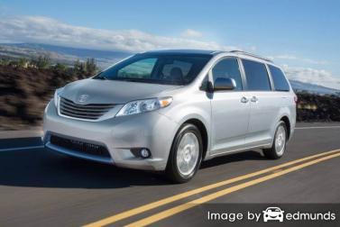 Insurance rates Toyota Sienna in Colorado Springs