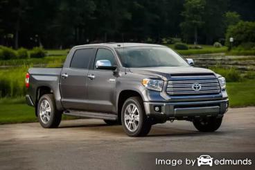 Insurance rates Toyota Tundra in Colorado Springs