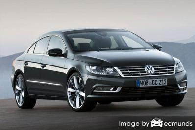 Insurance rates Volkswagen CC in Colorado Springs